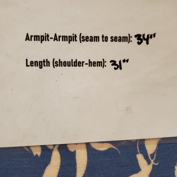 Umgee Boho Mixed Print Oversized Open Kimono Cardigan Top Womens Size S Ruffle - Picture 9 of 10